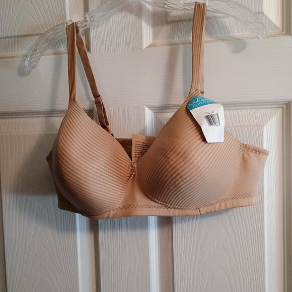Vanity Fair Radiant Bra, 2 Way Convertable Straps, 40B, Tan, New W Tags - Picture 1 of 5